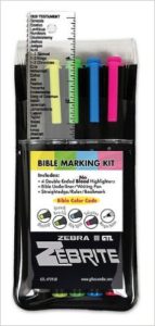 Zebra Zebrite Bible Highlighters