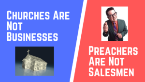 Churches are not businesses