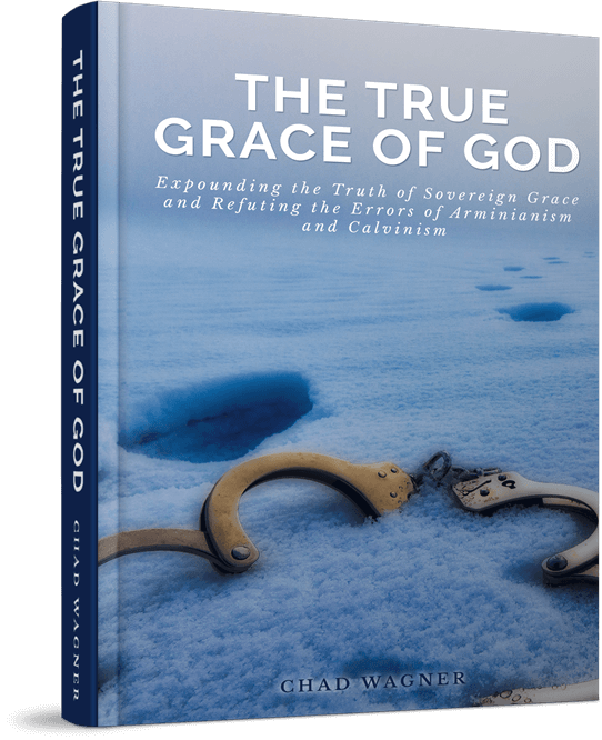 The True Grace of God hardback cover - 3D