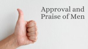 Approval, Commendation, and Praise of Men image