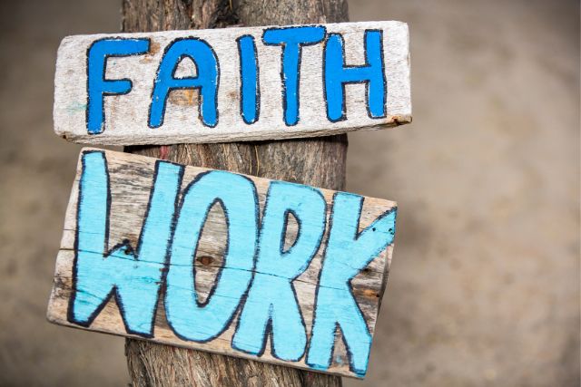 Faith is a Work image