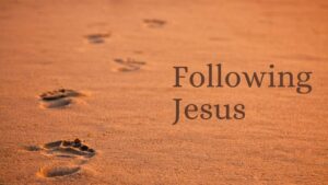 Following Jesus image